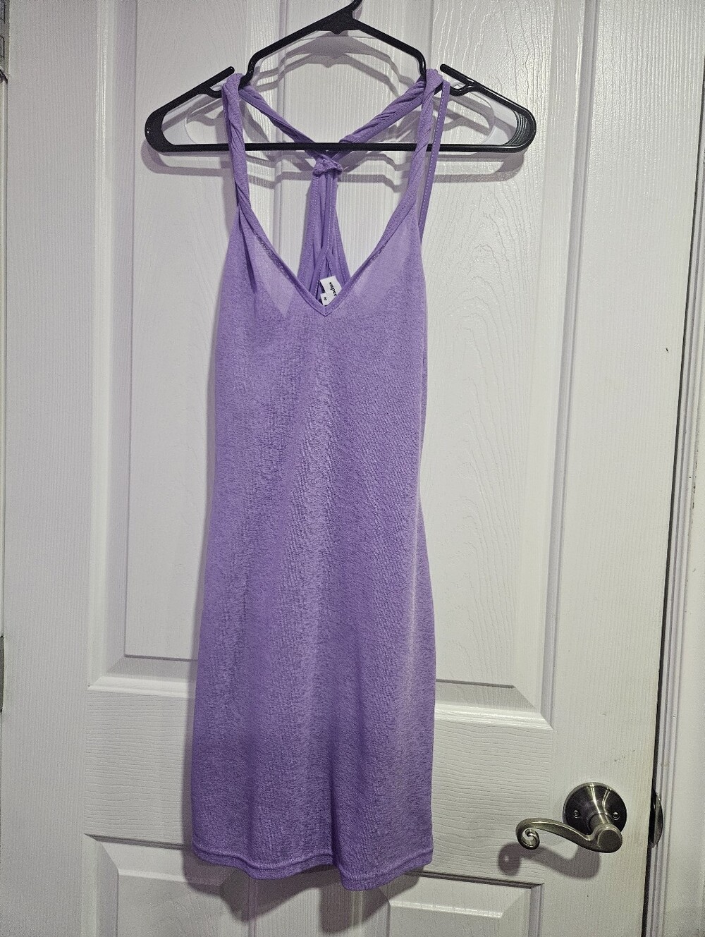 Revolve Superdown Lily Twisted Strap Dress, Medium